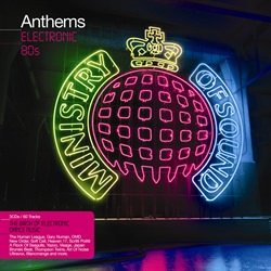 Ministry of Sound Anthems Electronic 80s cover album