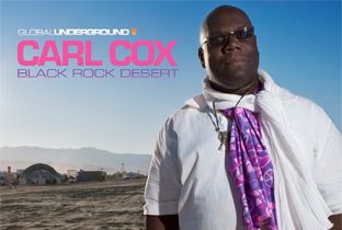 GU38 Black Rock Desert compilation cover mixed by Carl Cox