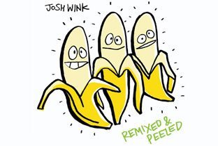 Remixed & Peeled by Josh Wink - cover CD with 3 bananas