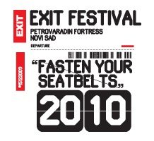 Exit festival 2010 - flyer