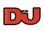 DJ Mag - logo formed with D and J letter