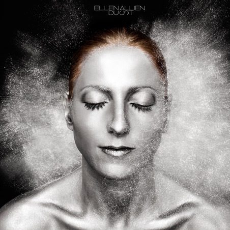 Dust by Ellen Allien - cover album with woman face