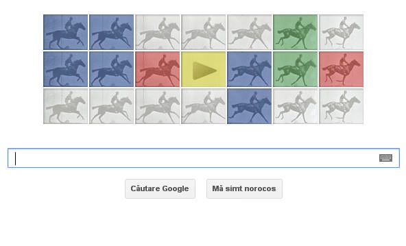 Eadweard J. Muybridge - Google logo