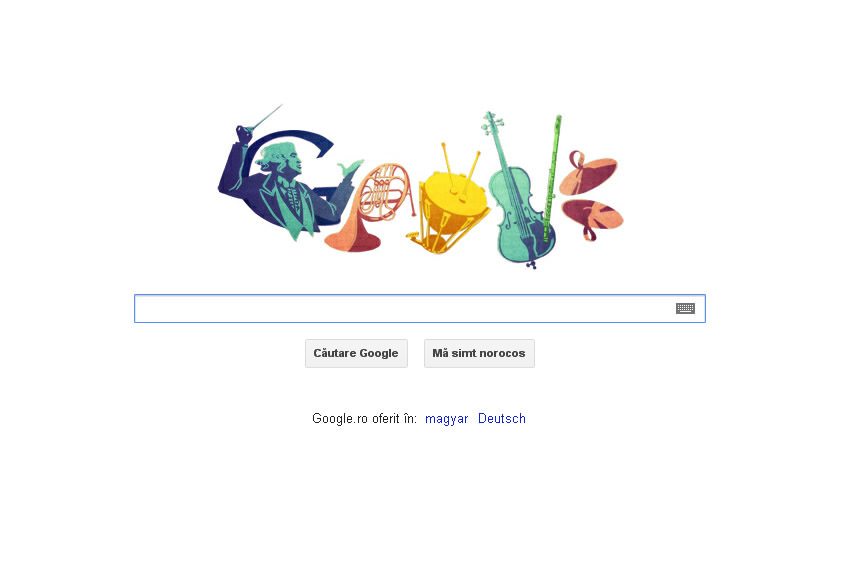 Sergiu Celibidache omagiat de Google