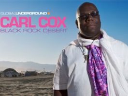 GU38 Black Rock Desert compilation cover mixed by Carl Cox