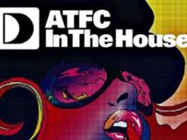 ATFC In The House logo - face witg Defected logo on the back