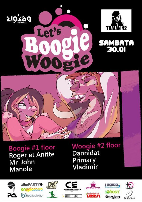 Boogie Woogie - flyer Boogie Woogie - flyer
