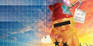 FUTURE MUSIC FESTIVAL - flyer blue, yellow, green, blond