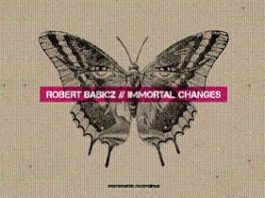 Immortal Changes by Robert Babicz - cover album with a butterfly