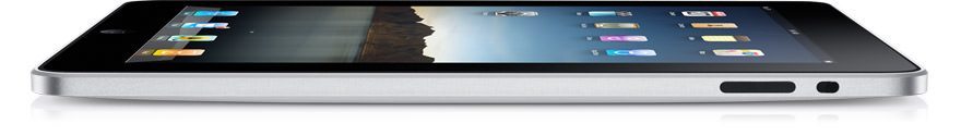 iPad 3 - ipad lateral view
