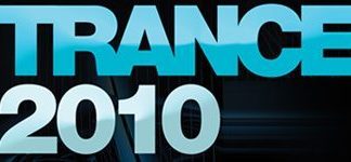 Trance 100 2010 - main logo, blue word trance and 2010 year