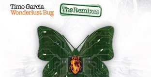 Wonderlust Bug The Remixes - cover album, with a green butterfly