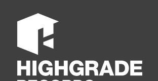 Highgrade Records - recording company logo