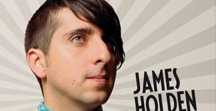 Dj Kicks by James Holden - cover album with James Holden's face