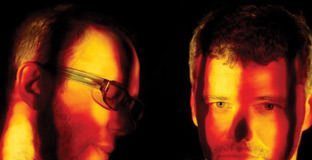 Further by The Chemical Brothers - album cover with Ed Simons and Tom Rowlands faces