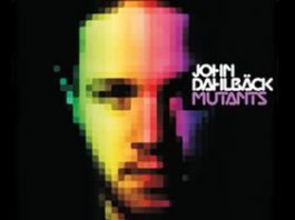 Mutants by John Dahlback - cover album with John's face in rainbow colors