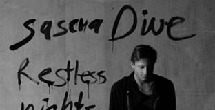 Restless Nights by Sascha Dive - cover album with sascha signature and photo