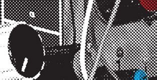 Analog Session by Alexander Robotnick - cover album with a vintige paper image