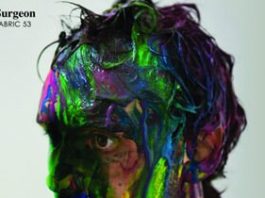 Fabric 53 by Surgeon - cover compilation with a colorfull painted face