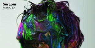Fabric 53 by Surgeon - cover compilation with a colorfull painted face