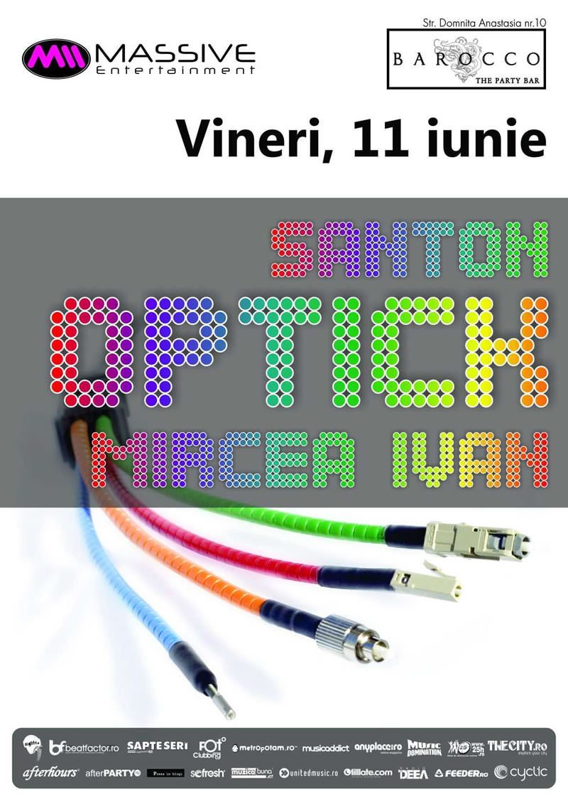 Barocco Bar flyer Dj Optick mix
