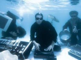 dop - playing music in a pool underwater