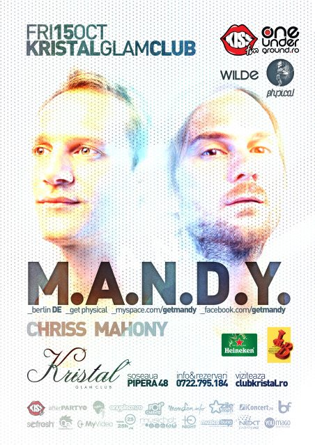 Flyer Club Kristal M.A.N.D.Y.