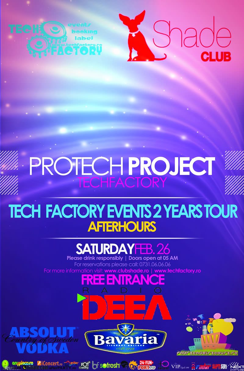 ProtechProject Tour - SHADE Club party