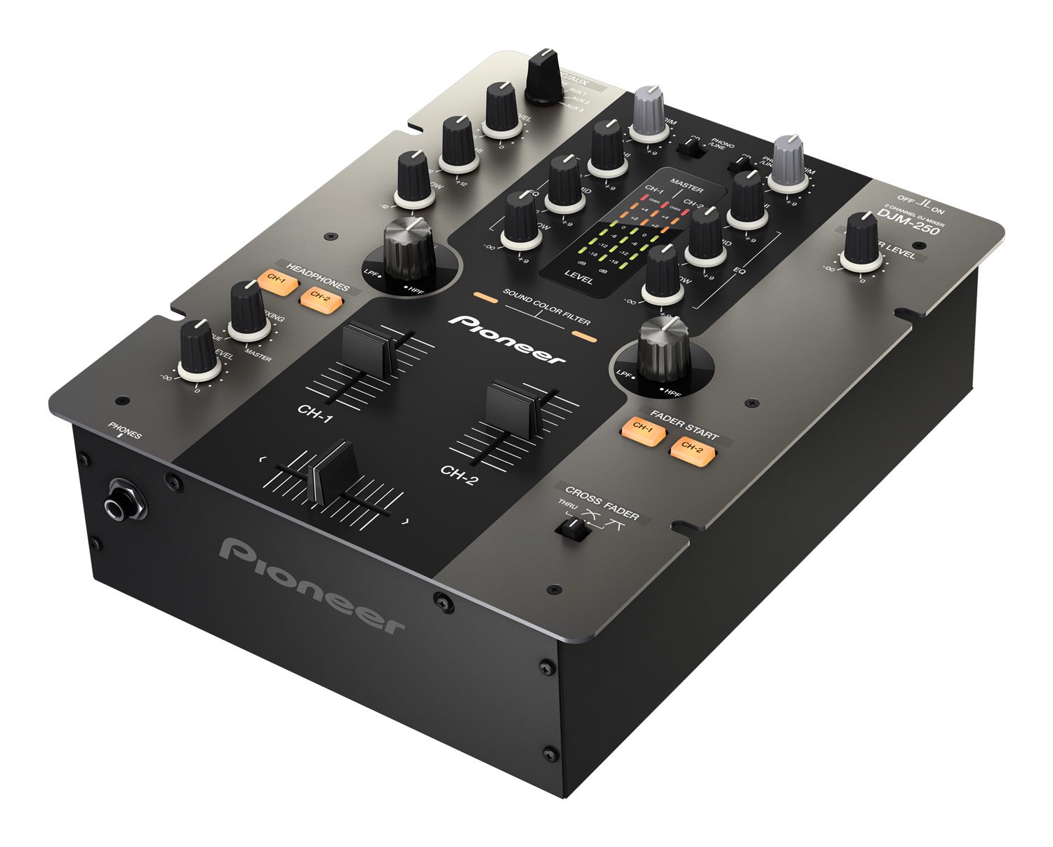 Pioneer DJM-250 - angle photo