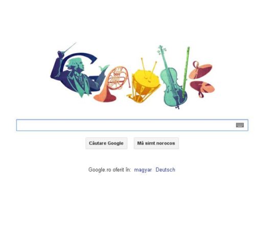 Sergiu Celibidache omagiat de Google
