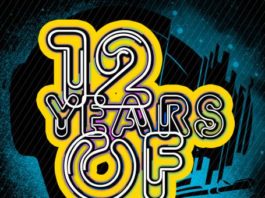 12 Years of Nights.ro afis flyer party