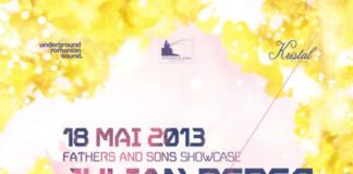 Party flyer: Julian Perez @ Kristal Club 18 Mai