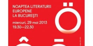 Flyer: Noaptea Literaturii Europene la Bucuresti - afis