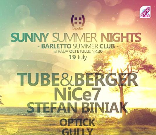 Flyer bipolar SUNNY SUMMER NIGHTS