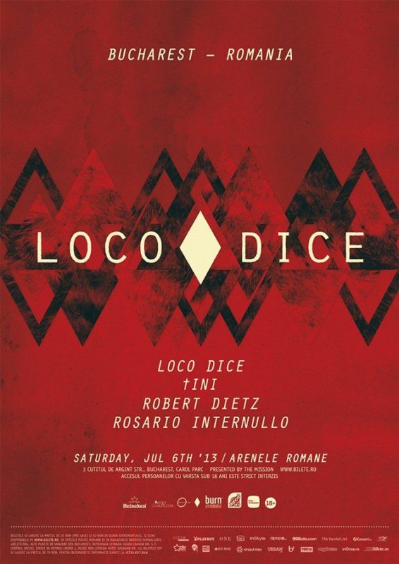 Flyer party The Mission presents Loco Dice and tINI