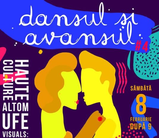 Afis Dansul si avansul 4 la Colectiv