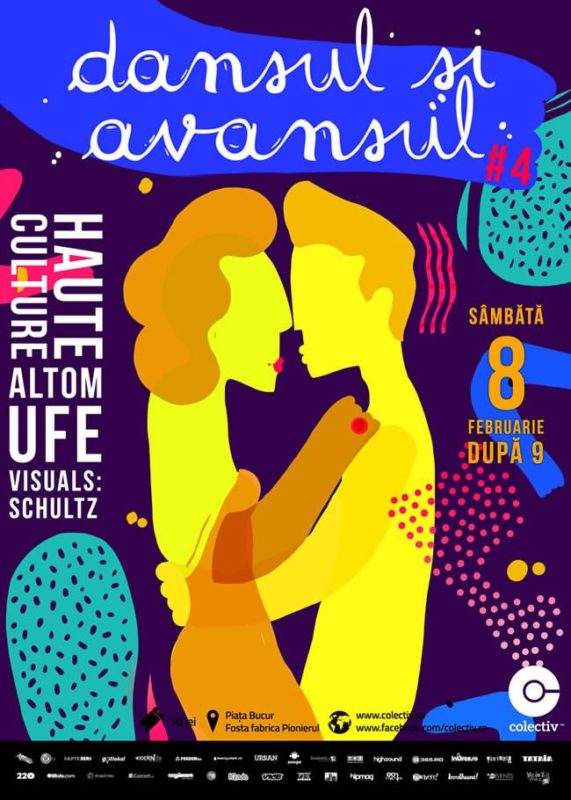 Afis Dansul si avansul 4 la Colectiv