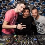 Mihai Dafinoiu, Shlomi Aber si Double Deez la The Gap Club