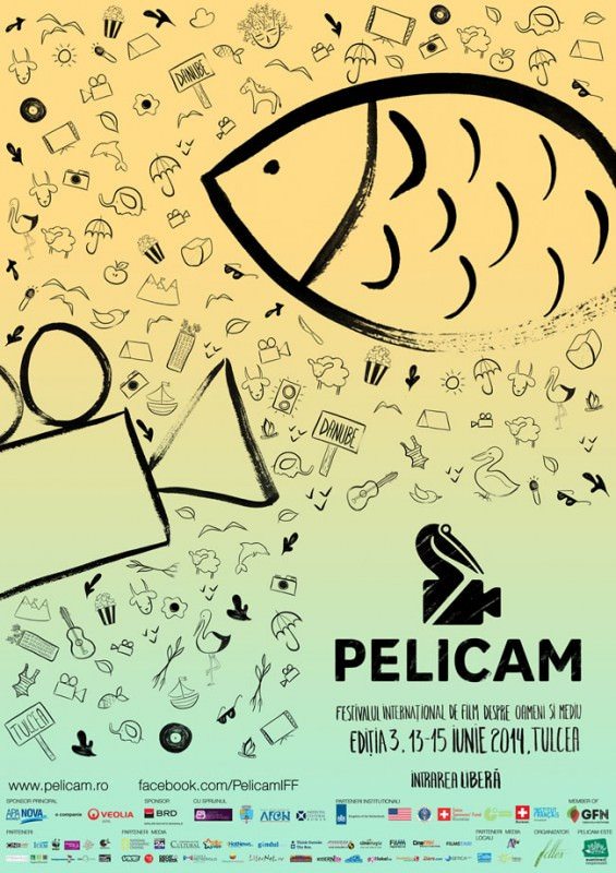 Afisul Festivalului International de Film Pelicam