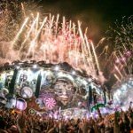 tomorrowland fireworks night