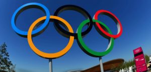 Illustration Anneaux - Olympic Park a Londres