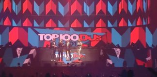 Dimitri Vegas & Like Mike la decernarea premiilor Top 100 DJ Mag 2015