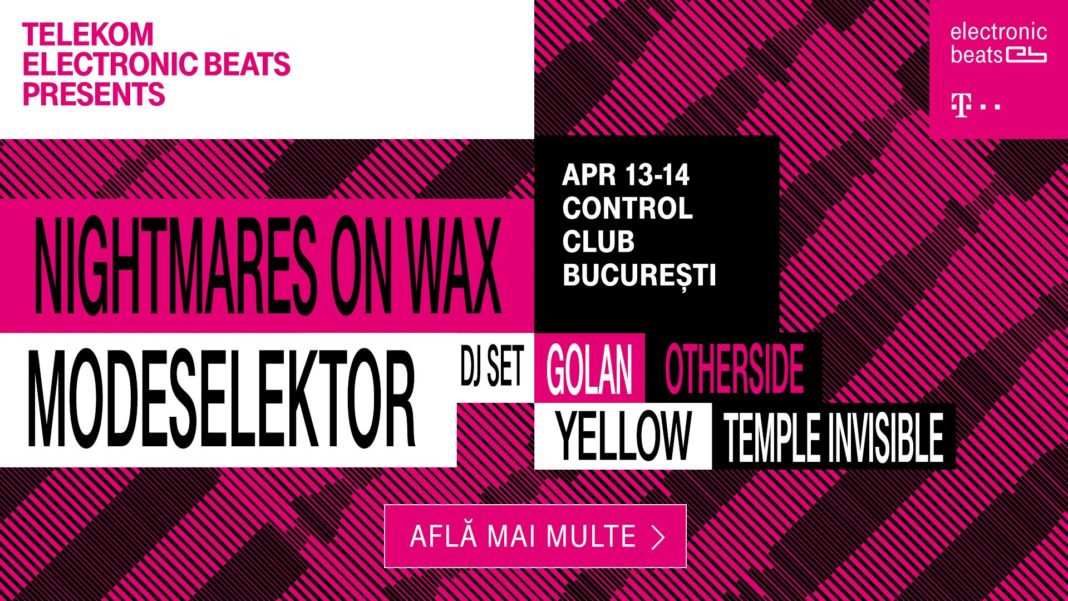 Nightmare on Wax, Modeselektor,Golan, YellLow lanseaza Telekom Electronic Beats in Romania
