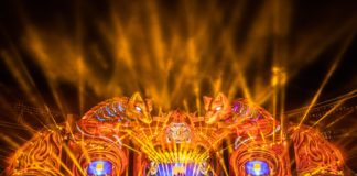 Scena principala a festivalului Untold in 2018