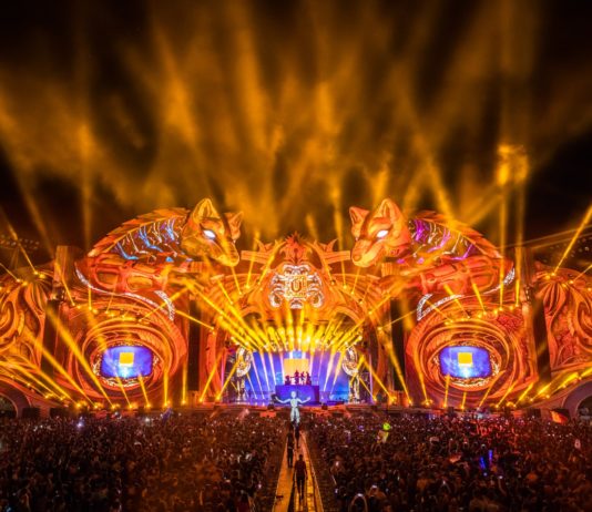 Scena principala a festivalului Untold in 2018