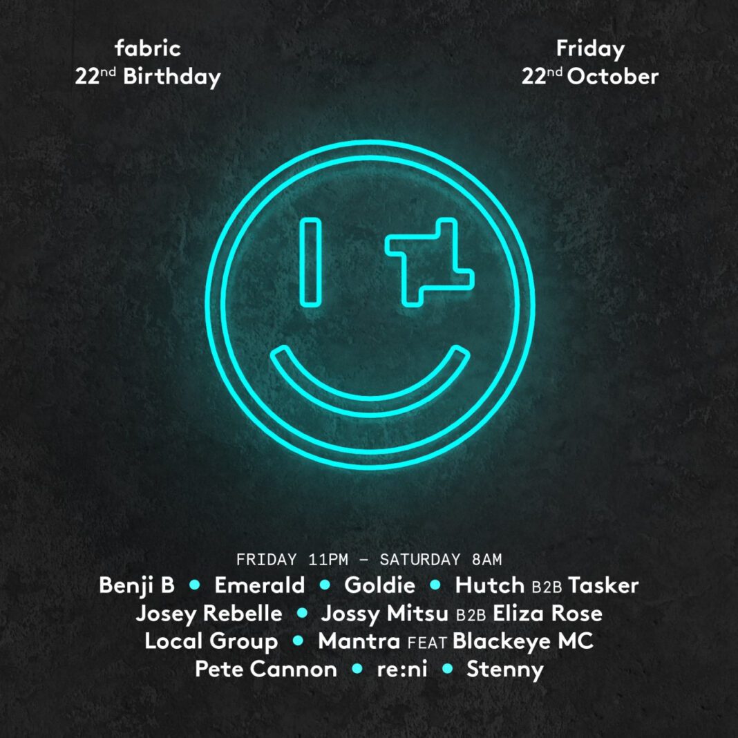 Fabric Londra aniverseaza 22 de ani