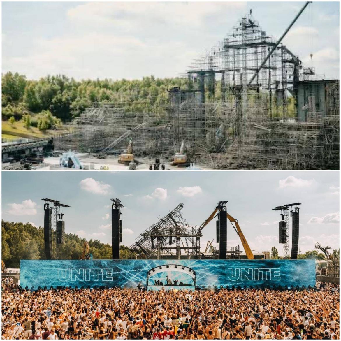 Scena principală Tomorrowland 2025- EDM Tunes