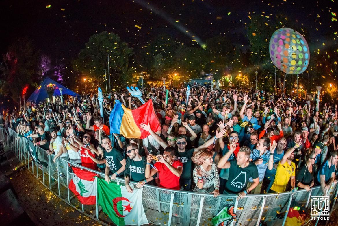 Fanii muzicii trance la Fortune Stage, august 2019 (Facebook/ Untold Fortune)