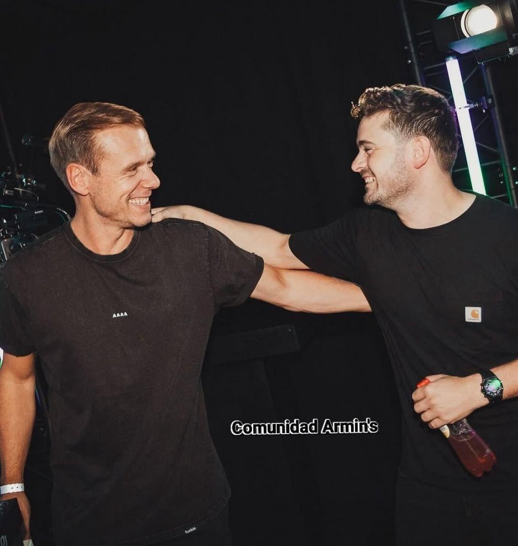 Armin van Buuren & Martin Garrix (sursă foto: Facebook/Comunidad Armin's)
