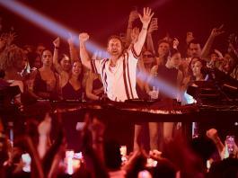 David Guetta la UNVRS. Foto: Facebook/David Guetta
